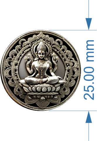Shri Maha Lakshmi Pure Silver Coin