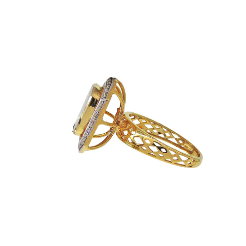 Golden Grace Diamond Ring