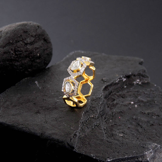 Timeless Beauty Polki Diamond Ring