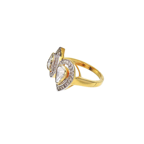 Royal Gleam Polki Diamond Ring