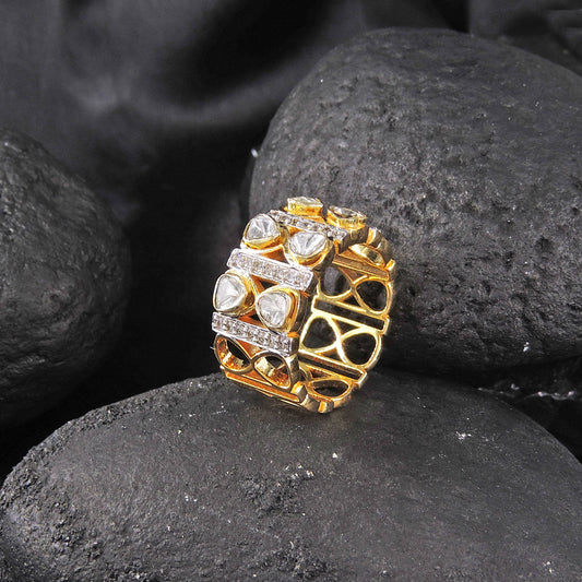 Enchanting Brilliance Polki Diamond Ring
