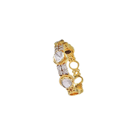 Timeless Elegance Simple Polki Diamond Ring