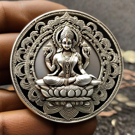 Shri Maha Lakshmi Pure Silver Coin