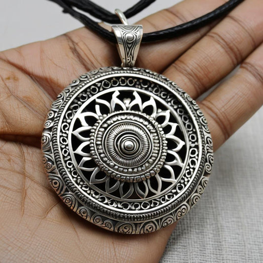 Surya Silver Pendant