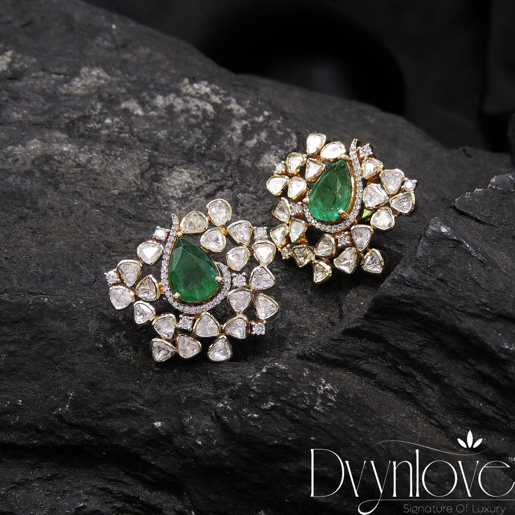 Emerald Radiance Earrings - Dvynlove
