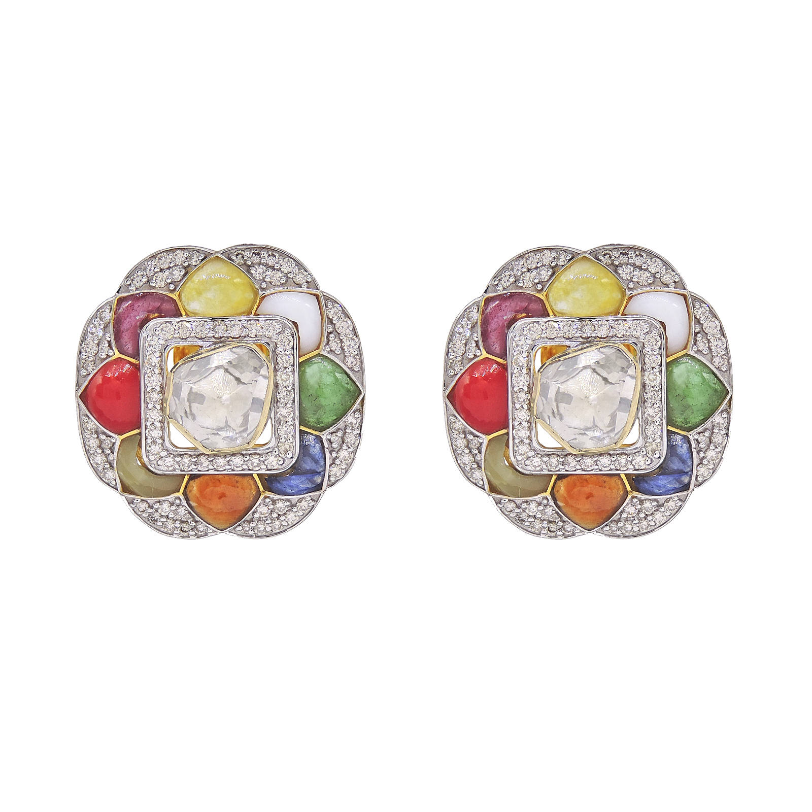 Navratan earring